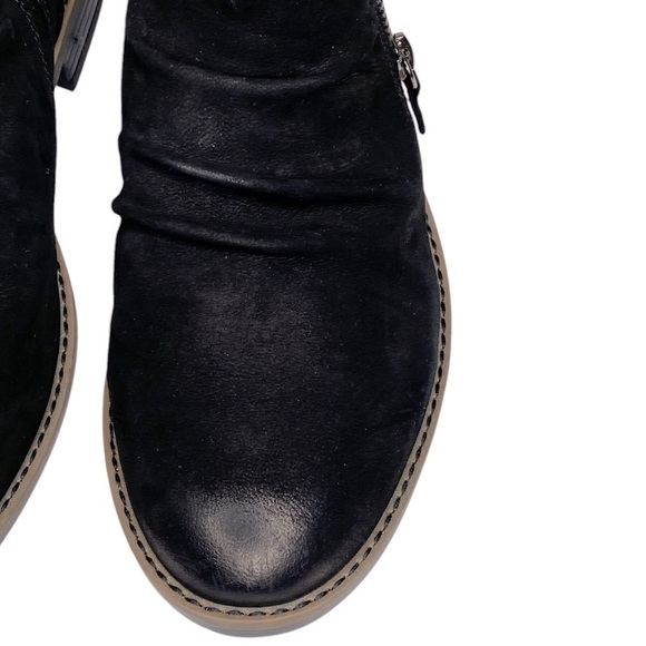 Clarks Collection Leather Side Zip Camzin Pace Black Women’s Sz 9 - Picture 7 of 8